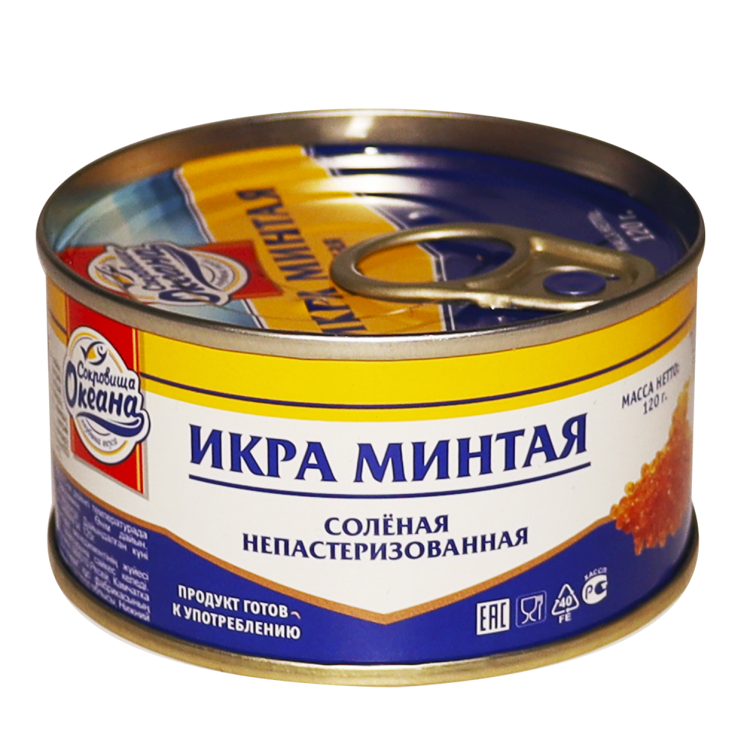 Икра минтая 120 г