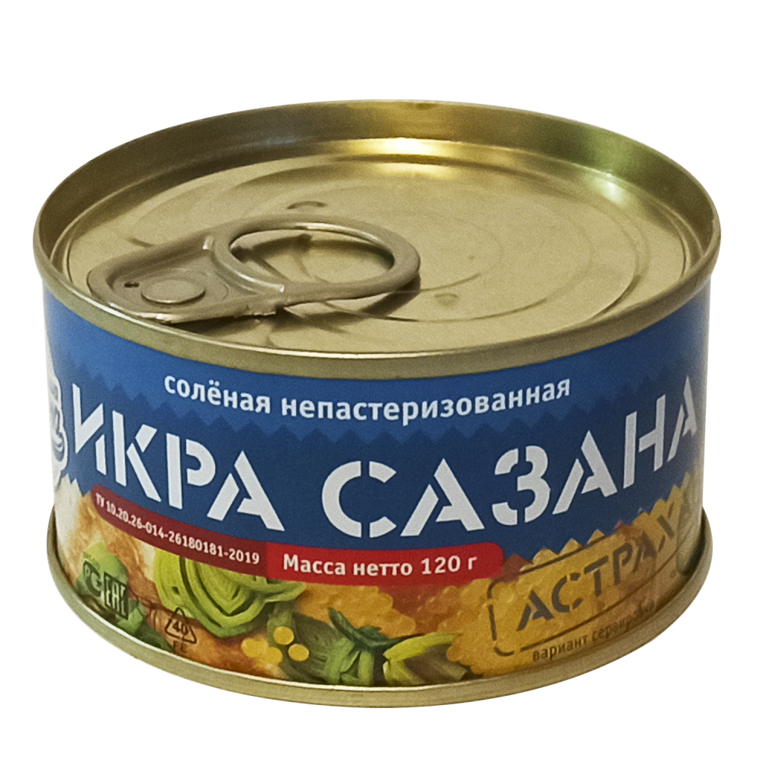 Икра сазана 120 г